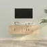 vidaXL TV-Schrank-Set 2-tlg. Sonoma-Eiche Holzwerkstoff (3188425)