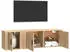 vidaXL TV-Schrank-Set 2-tlg. Sonoma-Eiche Holzwerkstoff (3188425)