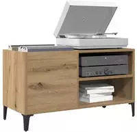 vidaXL Plattenschrank Artisan-Eiche 84,5x38x48 cm Holzwerkstoff