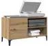 vidaXL Schallplattenregal Artisan-Eiche 84,5x38x48cm Holzwerkstoff (857166)