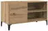 vidaXL Schallplattenregal Artisan-Eiche 84,5x38x48cm Holzwerkstoff (857166)