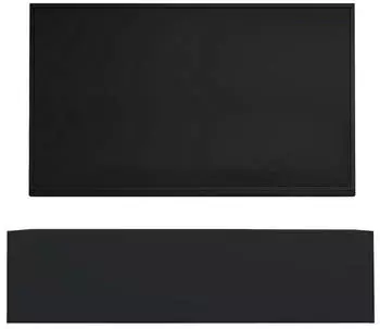doporro TV-Lowboard F02 hängend 120cm Anthrazit matt (4250755300832)
