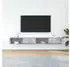 vidaXL TV-Schrank 2er-Set Betongrau 100x31x25,5cm Holzwerkstoff (861479)
