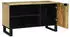 vidaXL TV-Schrank Massivholz Mango/MDF, 80x31,5x46cm