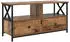 vidaXL TV-Schrank Altholz & Stahl 90x33x45cm (881301)