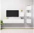 vidaXL TV-Schrank-Set 6-tlg. Weiß Holzwerkstoff (3078721)