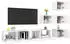 vidaXL TV-Schrank-Set 6-tlg. Weiß Holzwerkstoff (3078721)