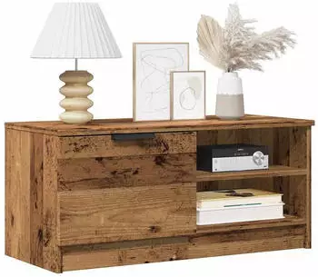 vidaXL TV-Schrank Altholz-Optik 80x35x36,5cm Holzwerkstoff (856854)