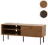 MCW MCW-N78 Lowboard Skandinavischer Stil Metall/Holz 50x120x40cm, Natur (94896)