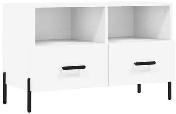 vidaXL TV-Schrank Holzwerkstoff Wei&szlig; 80x36x50cm (828980)