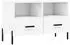 vidaXL TV-Schrank Holzwerkstoff Weiß 80x36x50cm (828980)
