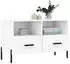 vidaXL TV-Schrank Holzwerkstoff Weiß 80x36x50cm (828980)