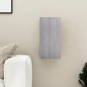 vidaXL TV-Schrank Grau Sonoma 30,5x30x60cm Holzwerkstoff