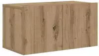 vidaXL TV-Schrankset Wandmontiert Braun 60 x 30 x 30 cm Holzwerkstoff