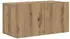 vidaXL TV-Schrank Set Wandmontiert Artisan Eiche 60x30x30cm Holzwerkstoff