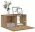 vidaXL TV-Schrank Set Wandmontiert Artisan Eiche 60x30x30cm Holzwerkstoff