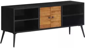 vidaXL TV-Schrank Recyceltes Massivholz Teak 112x31x45cm (358526)