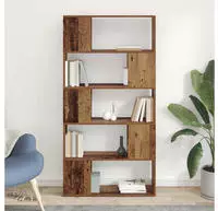vidaXL TV-Schrankset Wandmontiert Braun 80 x 24 x 156 cm Holzwerkstoff