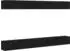 vidaXL TV-Schrankset Wandmontiert 6-tlg. Schwarz Eichen-Optik 100x30x30cm (3333059)