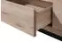 Massivmoebel24 Villanders #212 TV-Board Wildeiche massiv bianco geölt 120x40x56cm (48-313-200-1012)