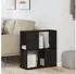 vidaXL TV-Schrankset Schwarz Eiche 60x24x63cm Holzwerkstoff (863153)