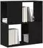 vidaXL TV-Schrankset Schwarz Eiche 60x24x63cm Holzwerkstoff (863153)