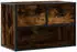 vidaXL TV-Schrank Räuchereiche 60x31x39,5cm Holzwerkstoff und Metall (848911)