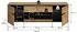 ebuy24 Canu TV-Lowboard 184x44x55cm Eiche/Anthrazit 2 Türen, 1 Schublade (61-X4CE1T38)