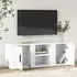 vidaXL TV-Schrank Weiß 100x31,5x35cm Holzwerkstoff
