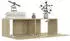 vidaXL TV-Schrank-Set 8-tlg. Sonoma-Eiche Holzwerkstoff (3078964)