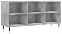 vidaXL TV-Schrank Betongrau 103,5x30x50 cm Holzwerkstoff