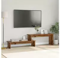 vidaXL TV-Schrankset Altholz 180 x 30 x 43 cm Holzwerkstoff