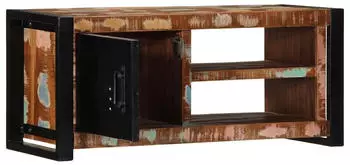 vidaXL TV-Schrank Massivholz Altholz 80x30x35cm (4013592)