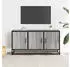 vidaXL TV-Schrank Grau Sonoma 100x35x50cm Holzwerkstoff & Metall (848832)
