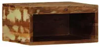 vidaXL TV-Wandschrank 40x30x19 cm Altholz Massiv
