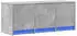 vidaXL TV-Schrank mit LED Betongrau 97x34x40cm Holzwerkstoff (852239)