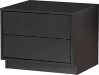 WOOOD Lowboard "Finca mit Druckmechanismus und 2 Schubladen" mit 2 Schubk&auml;sten inkl.