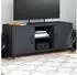 vidaXL TV-Schrank Anthrazit 100,5x39x43,5cm Stahl (846664)