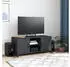 vidaXL TV-Schrank Anthrazit 100,5x39x43,5cm Stahl (846664)