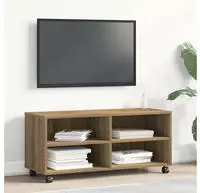 vidaXL TV-Schr&auml;nk Braun 90 x 35 x 40,5 cm Holzwerkstoff