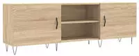 vidaXL TV-Schrank Sonoma-Eiche 150x30x50 cm Holzwerkstoff