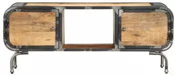 vidaXL TV-Schrank Massivholz Mango 110x30x42cm (339711)
