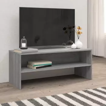 vidaXL TV-Schrank Holzwerkstoff Grau Sonoma 100x40x40cm (815232)