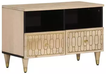 vidaXL TV-Schrank Massivholz Mango 70x33x46cm (358249)