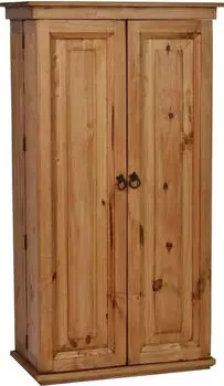 MiaM&ouml;bel Mexico DVD-Regal Massivholz Pinie Landhausstil 70x130x38cm (10641)