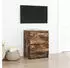 vidaXL TV-Schrank Räuchereiche 40x35x54cm Holzwerkstoff (861773)