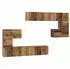 vidaXL Wandmontierter TV-Schrank Holzwerkstoff 100x30x30cm