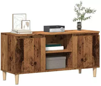 vidaXL TV-Schrank Holzwerkstoff Altholz-Optik 102x35x50cm (856428)