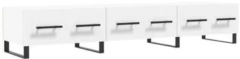 vidaXL TV-Schrank Wei&szlig; 150x36x30cm Holzwerkstoff (829172)