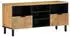 vidaXL TV-Schrank Braun 100x33x46cm Massivholz Mango (4017738)